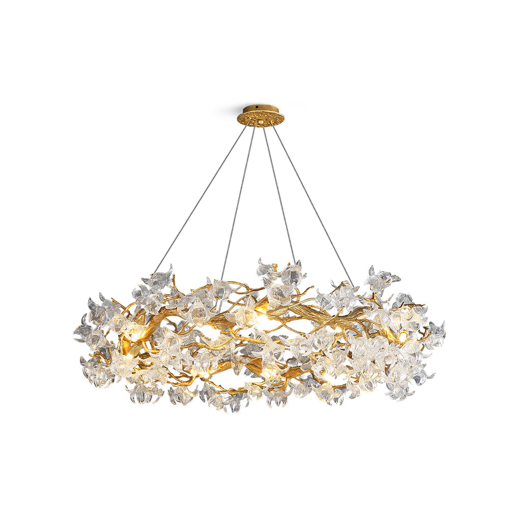 Hibiscus Flower Chandelier - Nuvé