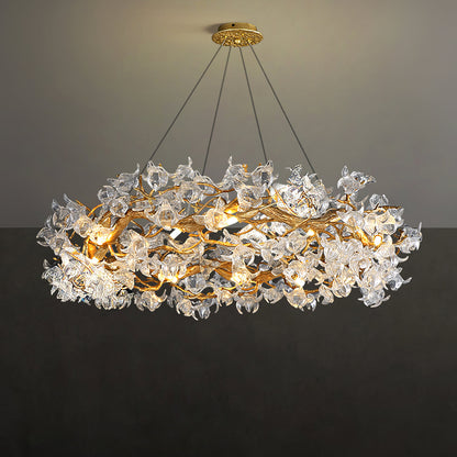 Hibiscus Flower Chandelier - Nuvé