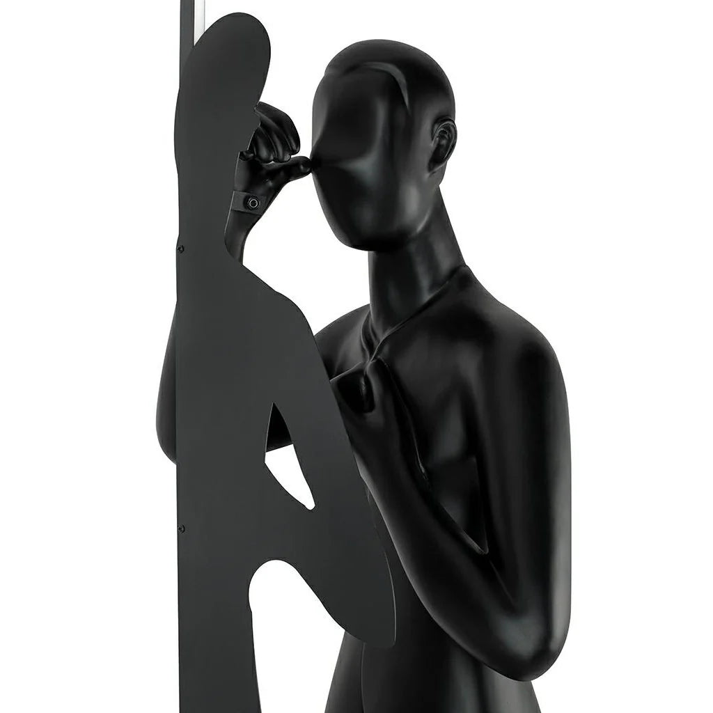 Human Mirror Sculpture Floor Lamp - Nuvé