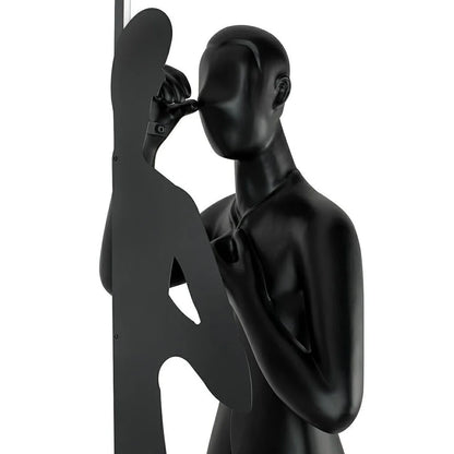 Human Mirror Sculpture Floor Lamp - Nuvé
