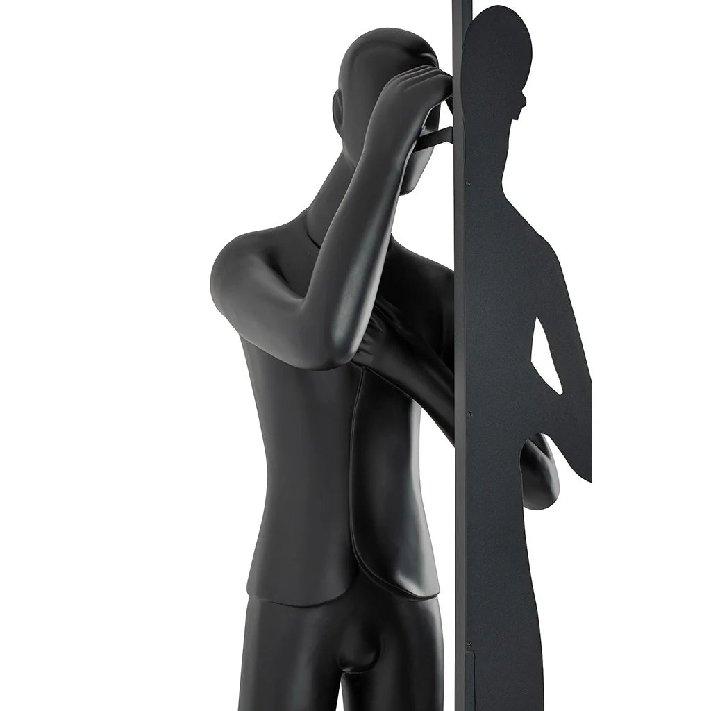Human Mirror Sculpture Floor Lamp - Nuvé