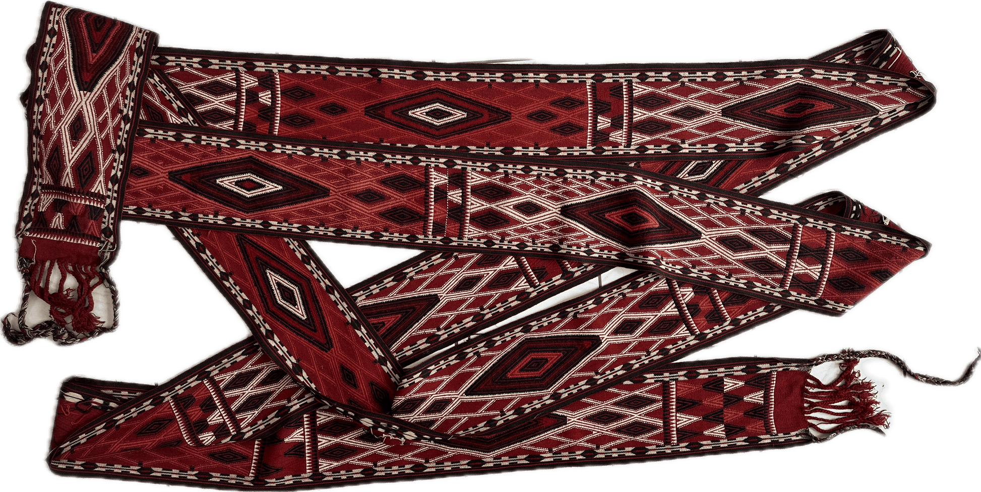 Antique Yomut 'Yomoud' Tent Band, Late 1800s to Early 1900s - Nuvé