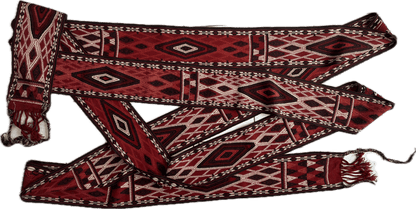 Antique Yomut 'Yomoud' Tent Band, Late 1800s to Early 1900s - Nuvé