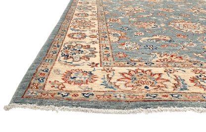 Chobi Farahan (4'02"x6'03") lt.blue/ivory
