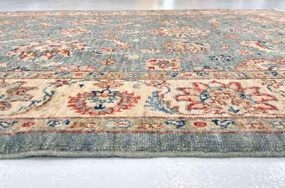 Chobi Farahan (4'02"x6'03") lt.blue/ivory