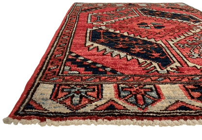 Afghan Ersari Turkomen (2'01"x3'01") red/blue - Nuvé