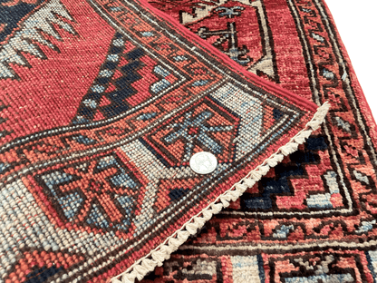 Afghan Ersari Turkomen (2'01"x3'01") red/blue - Nuvé