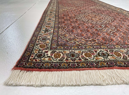Persian Tabriz (2'09"x10'02") peach/ivory - Nuvé
