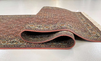 Persian Tabriz (2'09"x10'02") peach/ivory - Nuvé