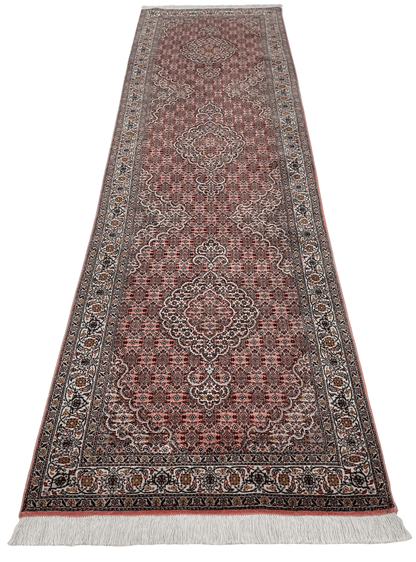 Persian Tabriz (2'09"x10'02") peach/ivory - Nuvé