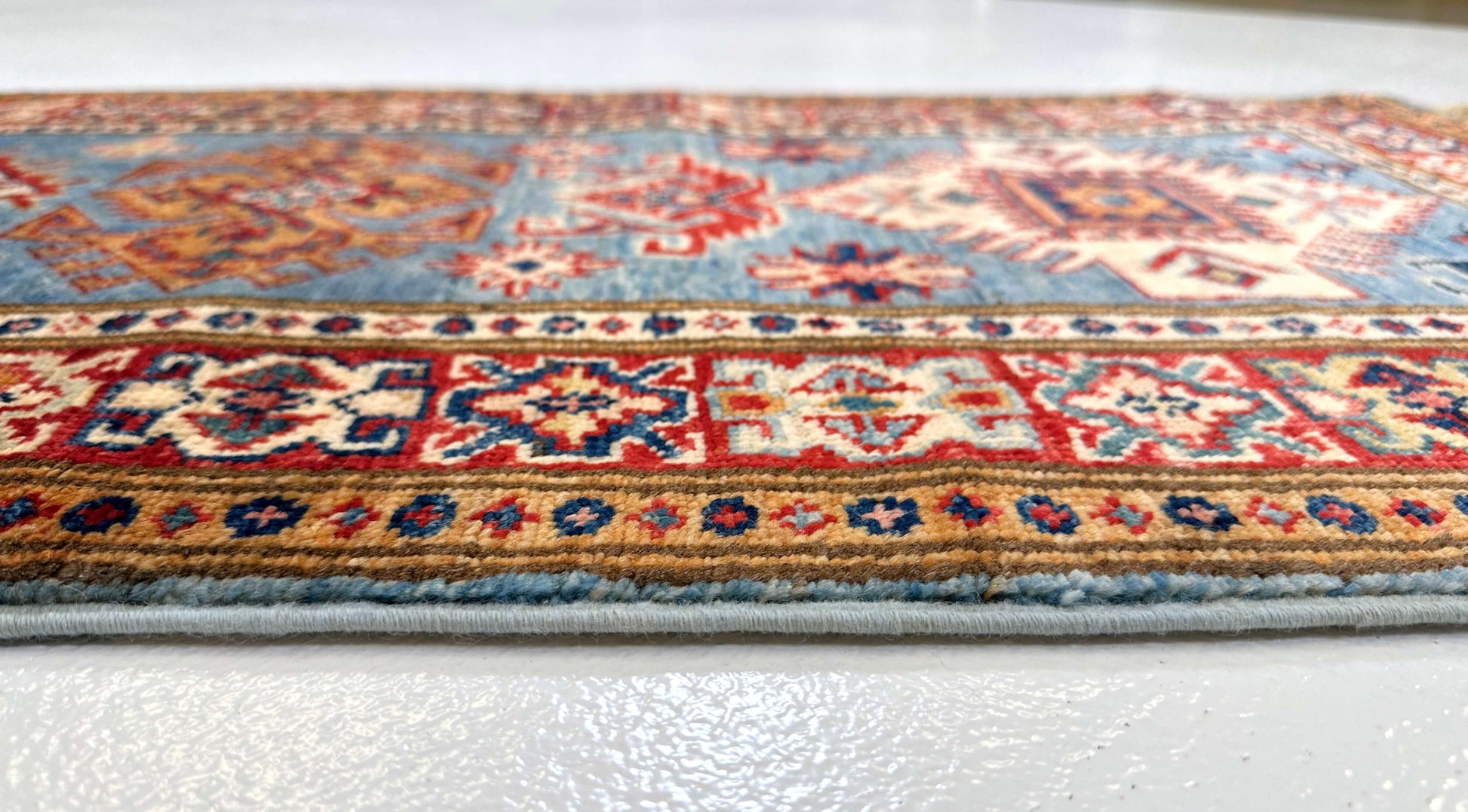 Super Kazak 2'00"x7'03" ltblu - Nuvé