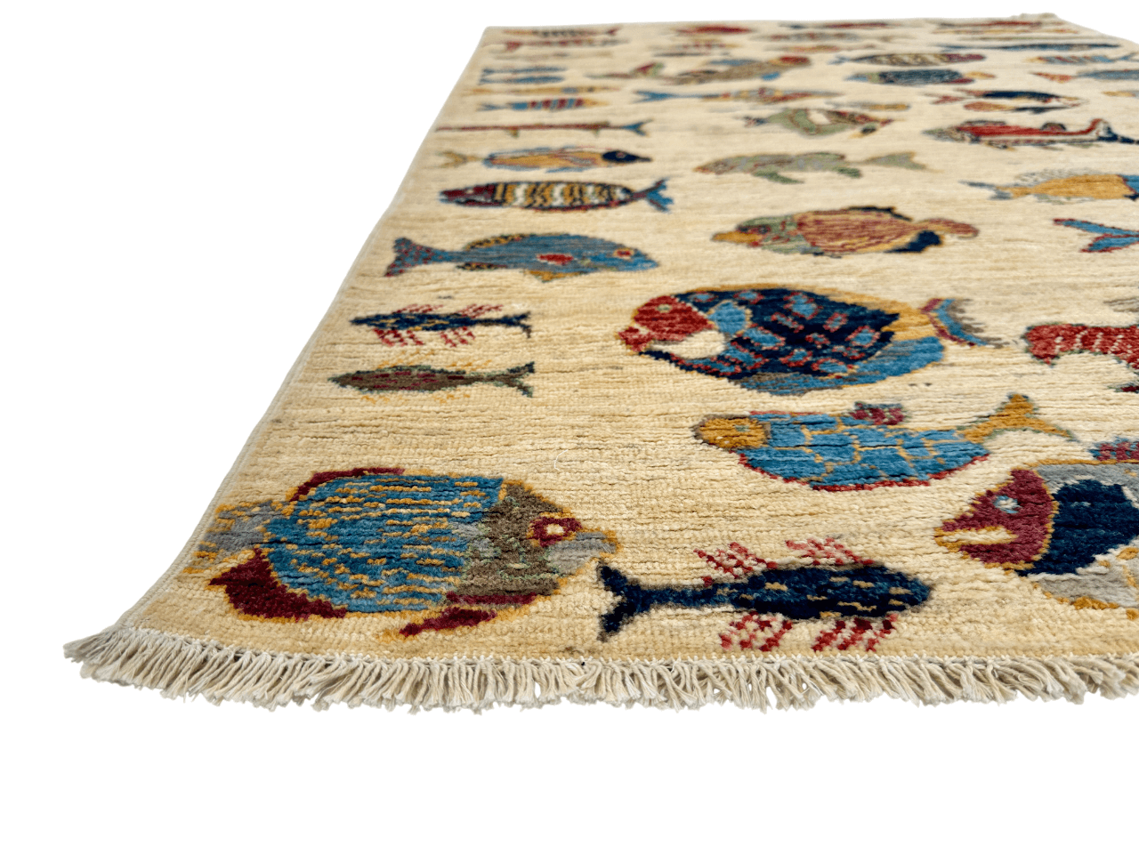 Ariyana-Oceanic Fish (3'04"x4'05") ivory/multicolor - Nuvé