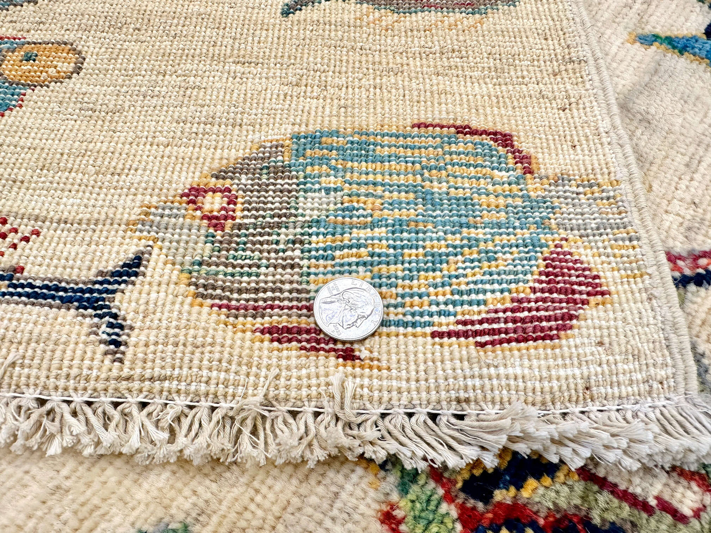 Ariyana-Oceanic Fish (3'04"x4'05") ivory/multicolor - Nuvé