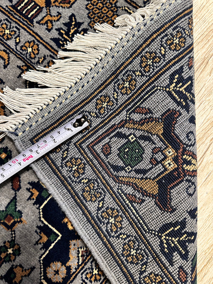 Hand-Knotted Afghani Zerkhaki Wool Rug – 3’4″  x  4’11″ - Nuvé