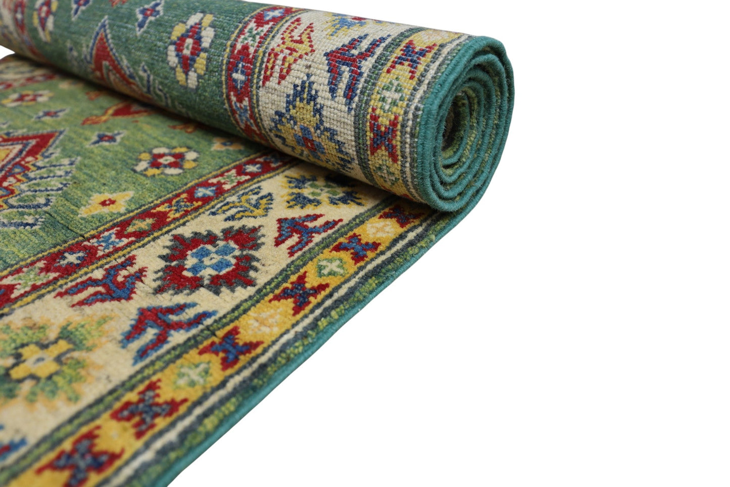 Hand-Knotted Afghani Kazak Wool Rug – 2’7″  x  9’8″ - Nuvé