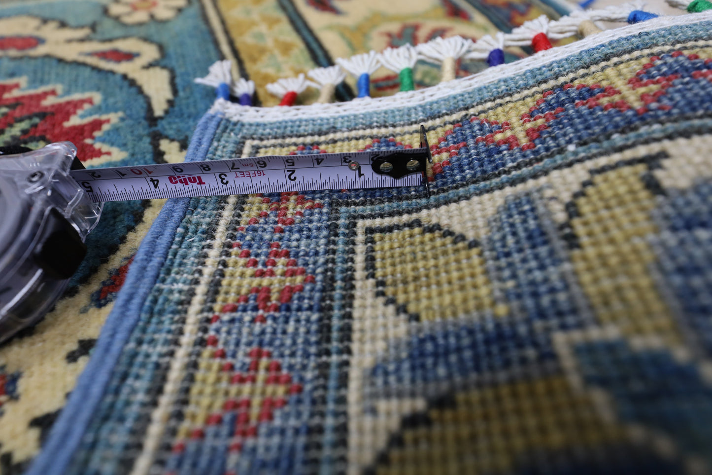 Hand-Knotted Afghani Kazak Wool Rug – 2’8″  x  9’9″ - Nuvé