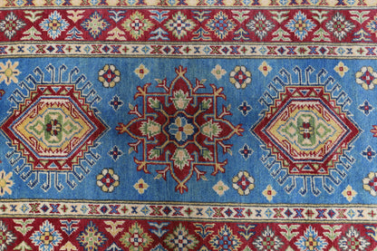 Hand-Knotted Afghani Kazak Wool Rug – 2’9″  x  9’9″ - Nuvé