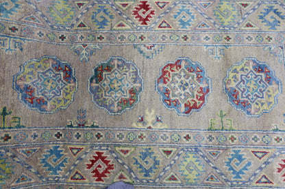 Hand-Knotted Afghani Kazak Wool Rug – 2’7″  x  10’0″ - Nuvé