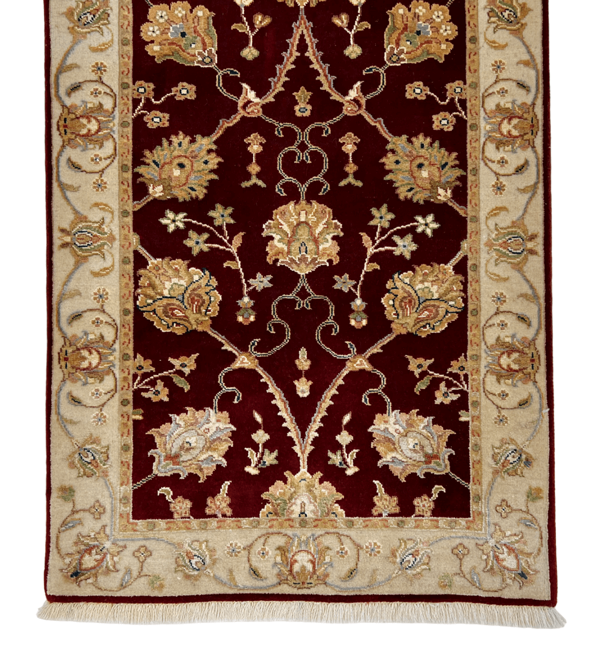 Wool w. silk Kumkapi red/ivo 2x3 - Nuvé