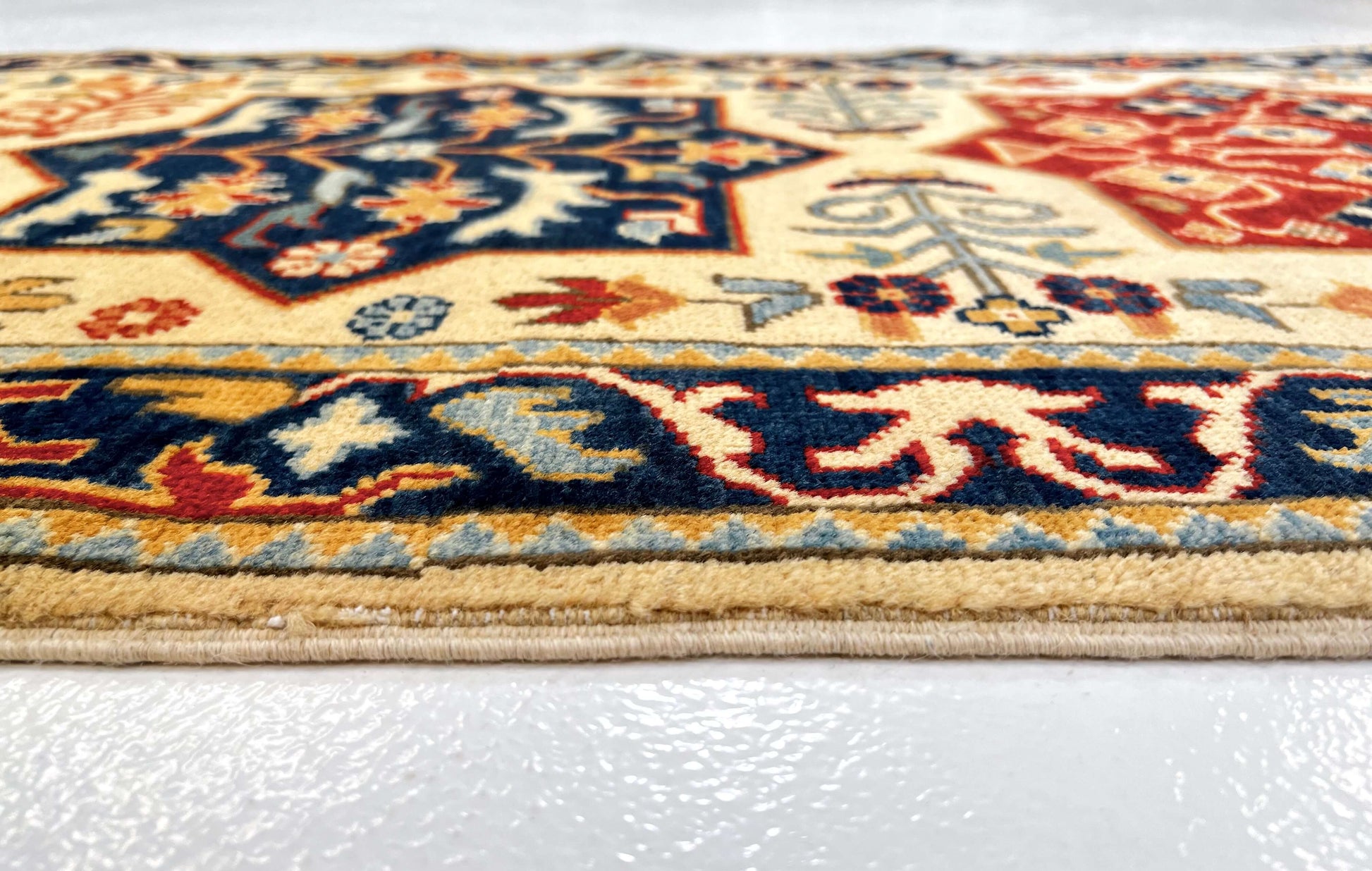 Kazak 2'10"x9'07" ivo/nav - Nuvé