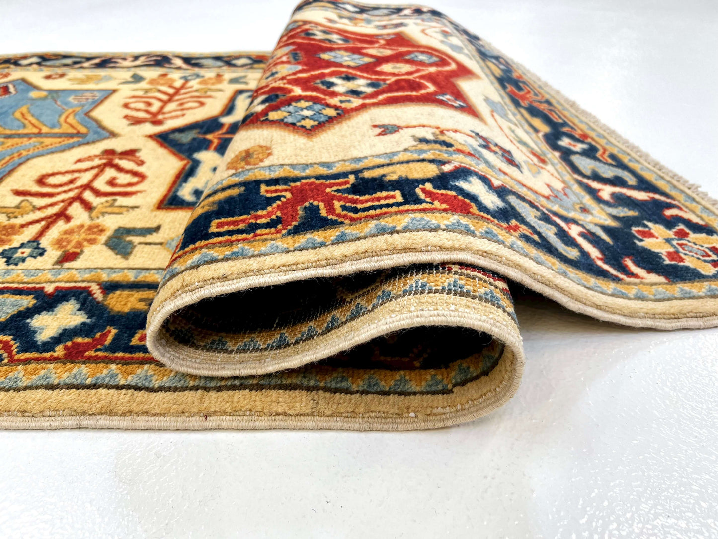 Kazak 2'10"x9'07" ivo/nav - Nuvé
