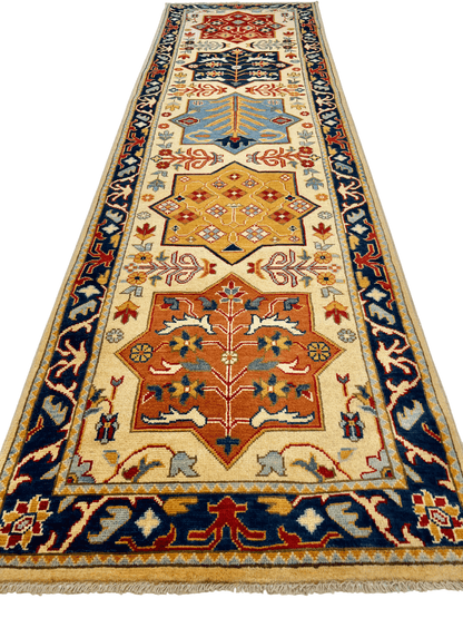 Kazak 2'10"x9'07" ivo/nav - Nuvé