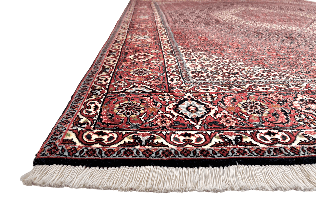 Persian Bijar (6'07"x9'05") red/indigo - Nuvé