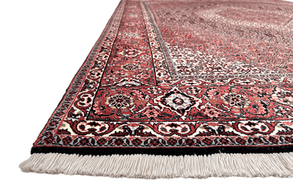 Persian Bijar (6'07"x9'05") red/indigo - Nuvé