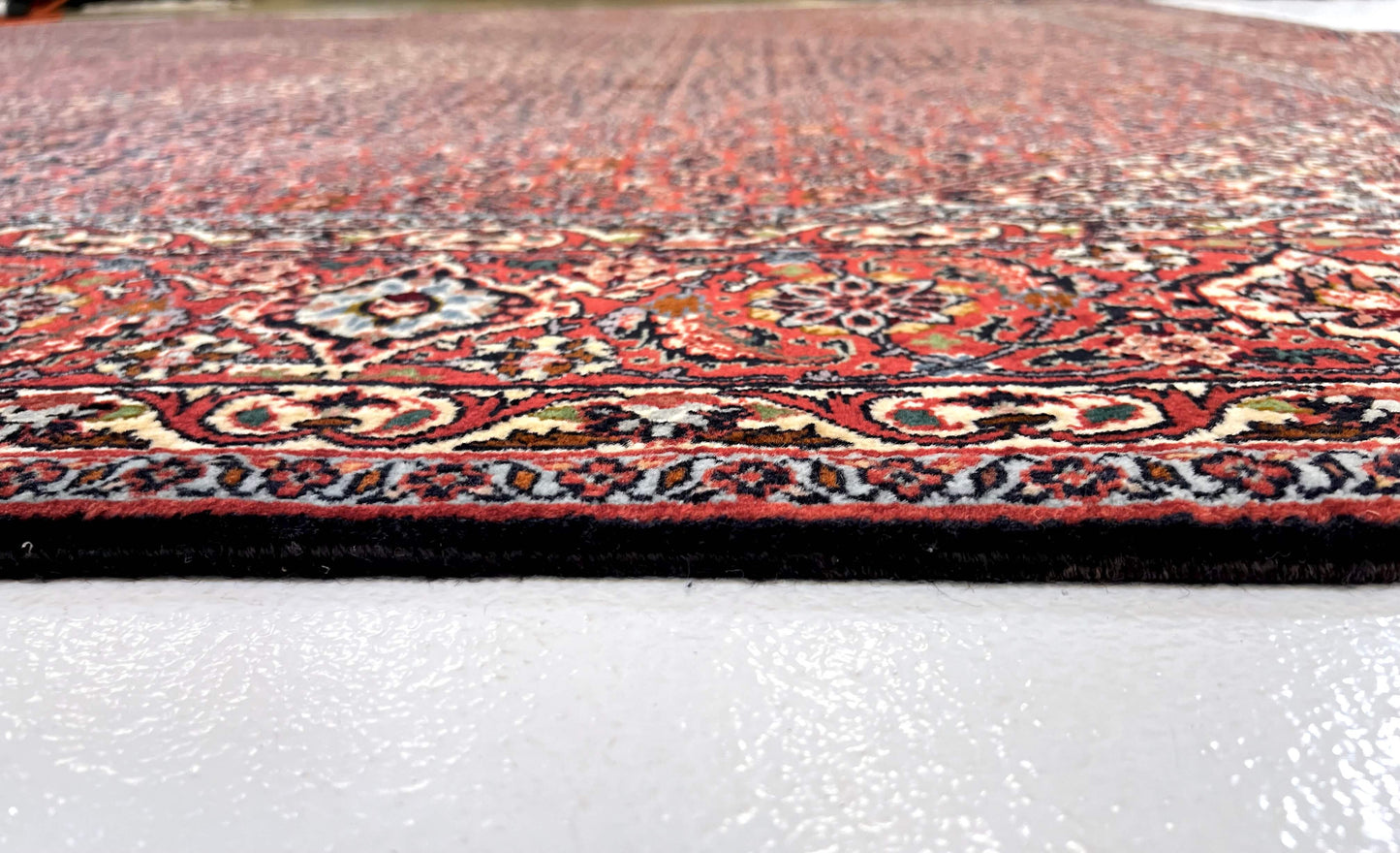 Persian Bijar (6'07"x9'05") red/indigo - Nuvé