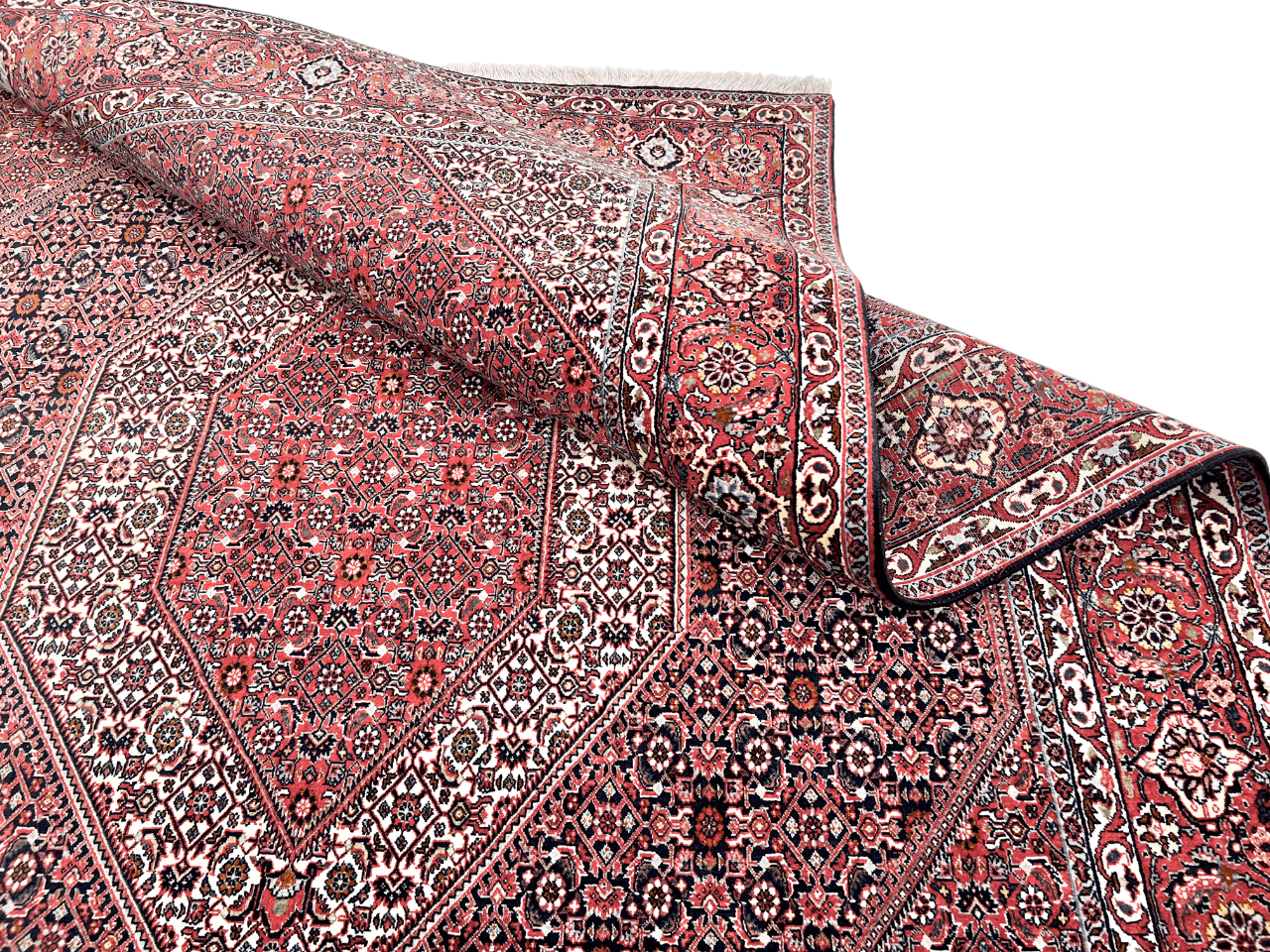 Persian Bijar (6'07"x9'05") red/indigo - Nuvé