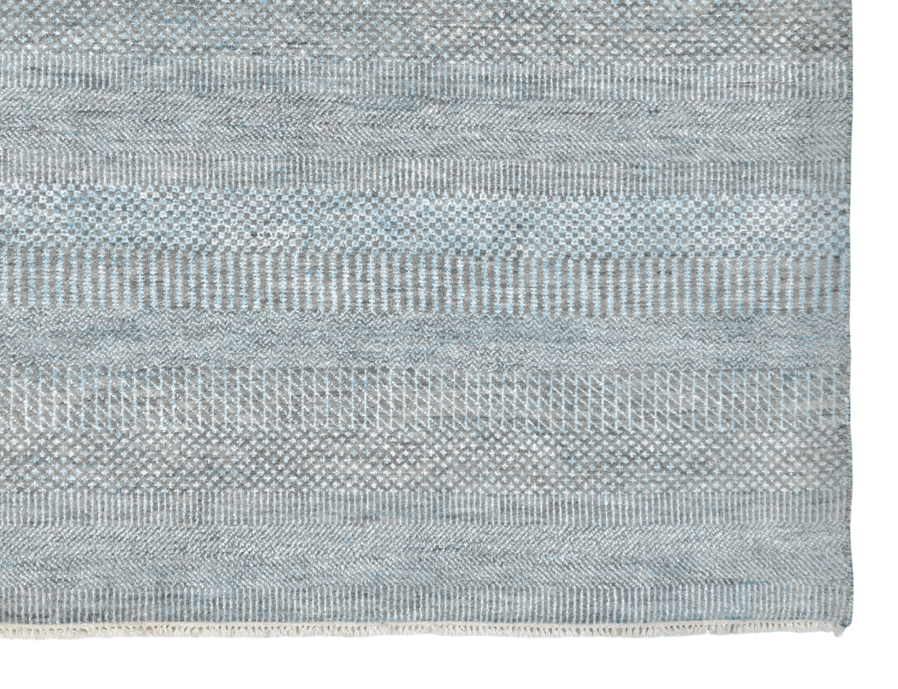 Durva/Grass Design (9'01"x12'02") lt.blue/gray