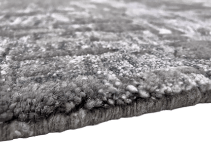 Contemporary textured dark gray 10x14