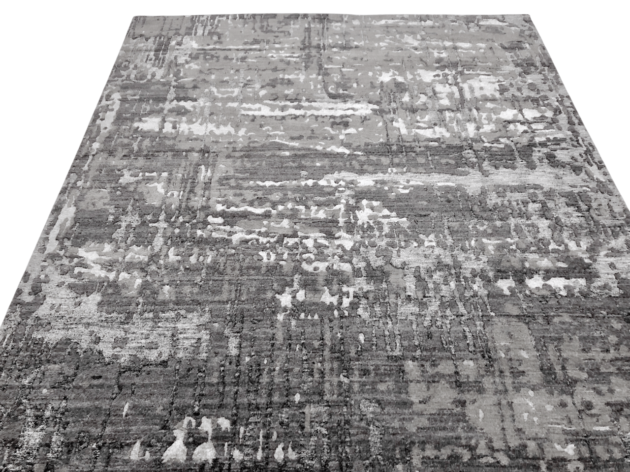 Contemporary textured dark gray 10x14 - Nuvé