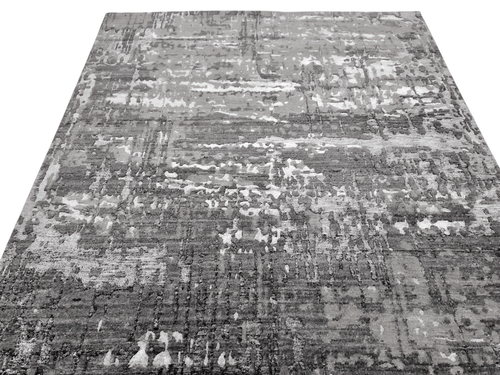 Contemporary textured dark gray 10x14 - Nuvé
