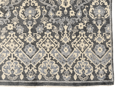 Transitional Design (6x9) dark gray/light blue
