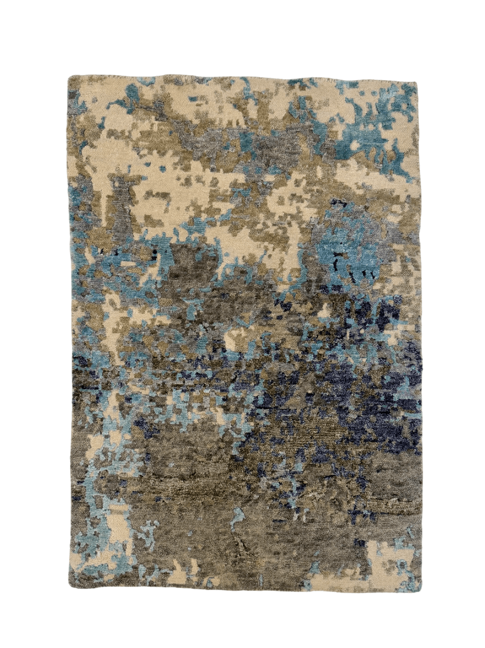 Contemporary Abstract (2x3) aqua/gray - Nuvé