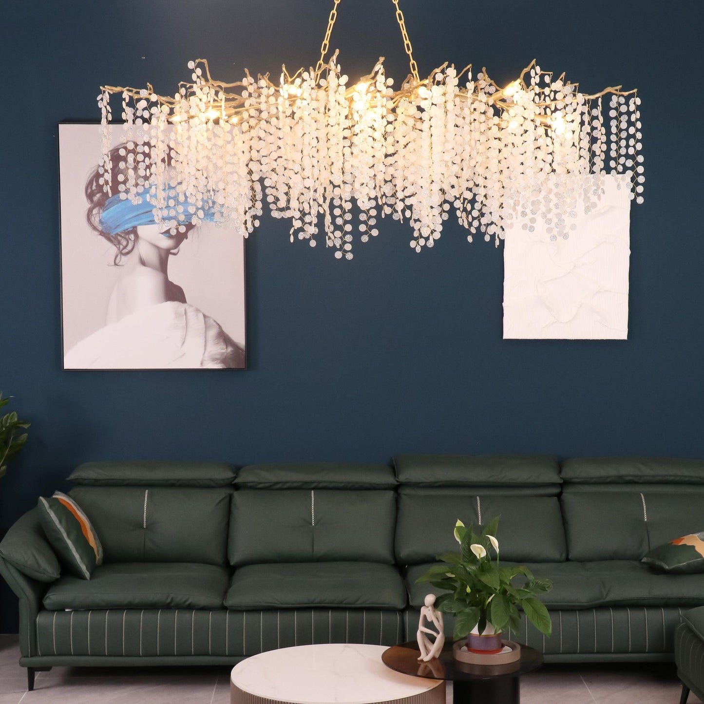 Shiro Noda Crystal Chandelier - Nuvé