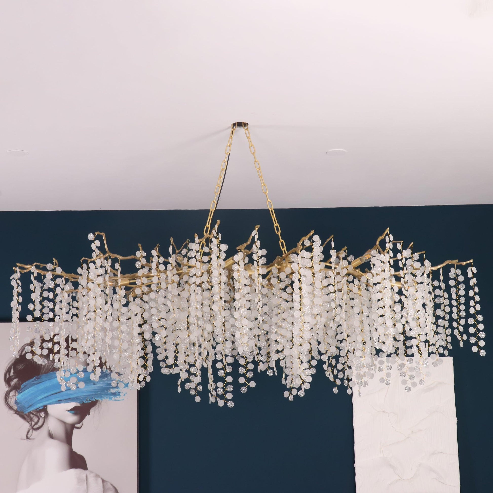 Shiro Noda Crystal Chandelier - Nuvé