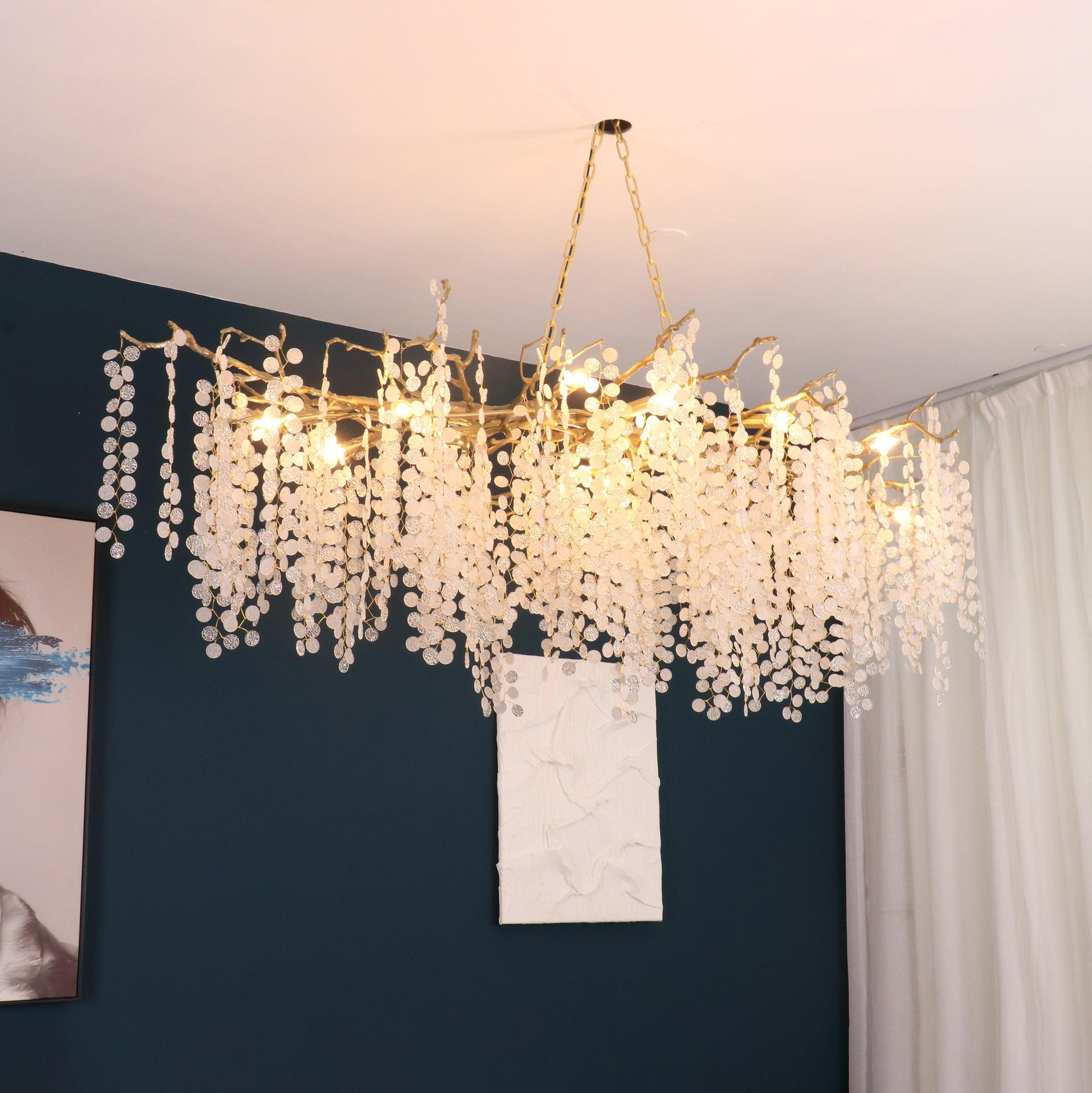 Shiro Noda Crystal Chandelier - Nuvé