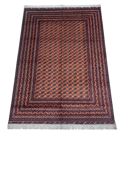 Hand-Knotted Afghani Mawri Wool Rug – 6’9″  x  9’10″ - Nuvé