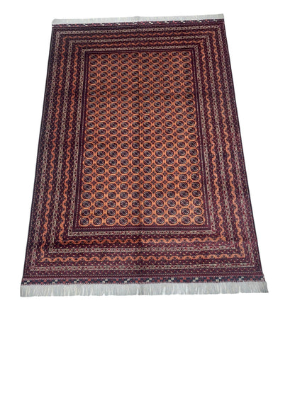 Hand-Knotted Afghani Mawri Wool Rug – 6’9″  x  9’10″ - Nuvé