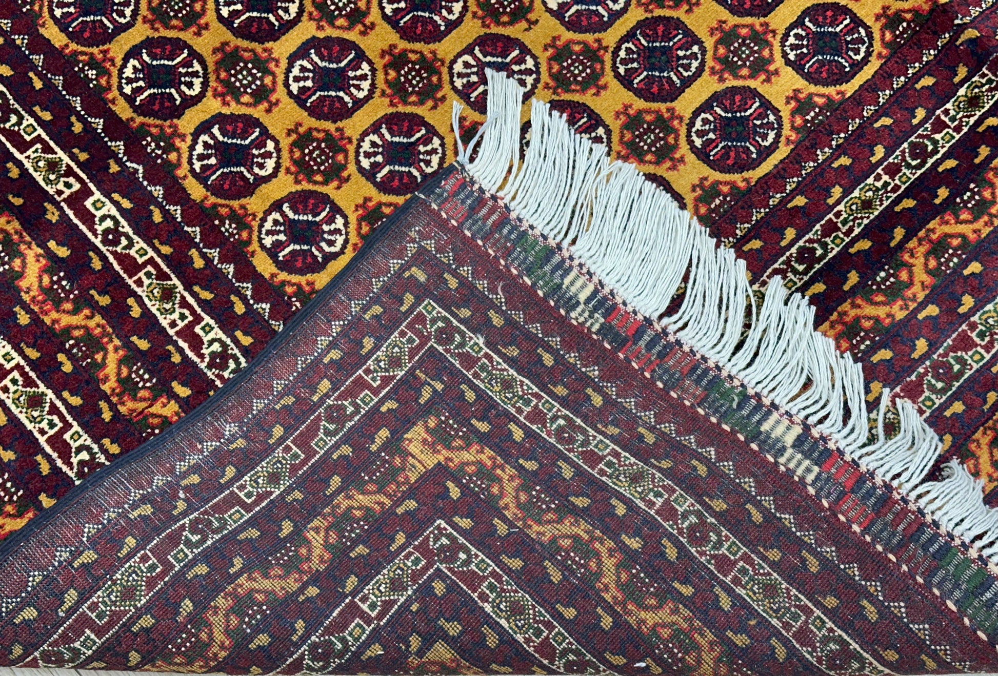 Hand-Knotted Afghani Mawri Wool Rug – 6’5″  x  9’4″ - Nuvé