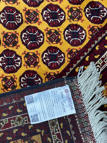 Hand-Knotted Afghani Mawri Wool Rug – 6’5″  x  9’4″ - Nuvé
