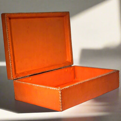 Siete Cajas  | Cedar & Leather Box - Nuvé