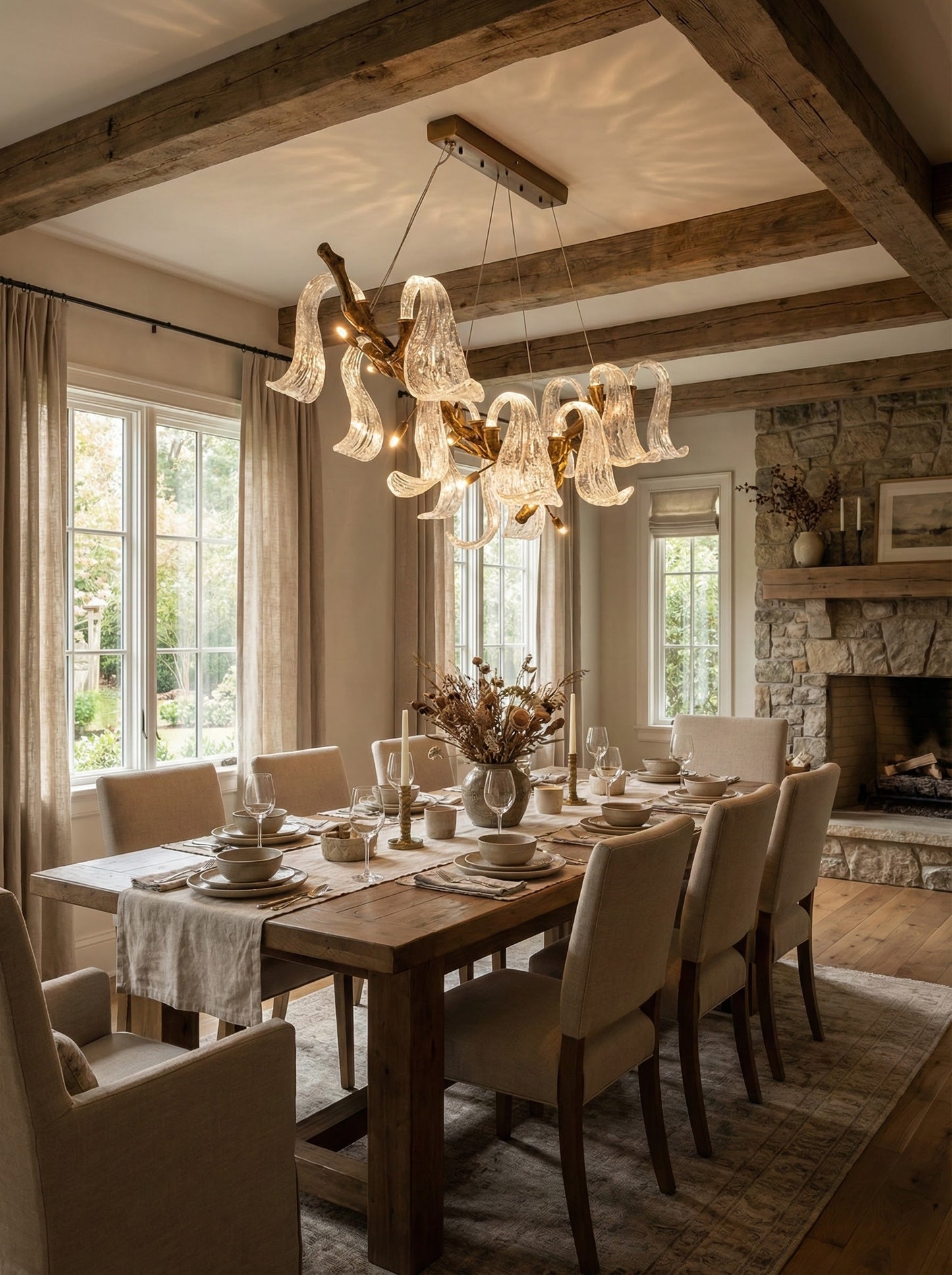 Icarus Wings Horizontal Chandelier - Nuvé