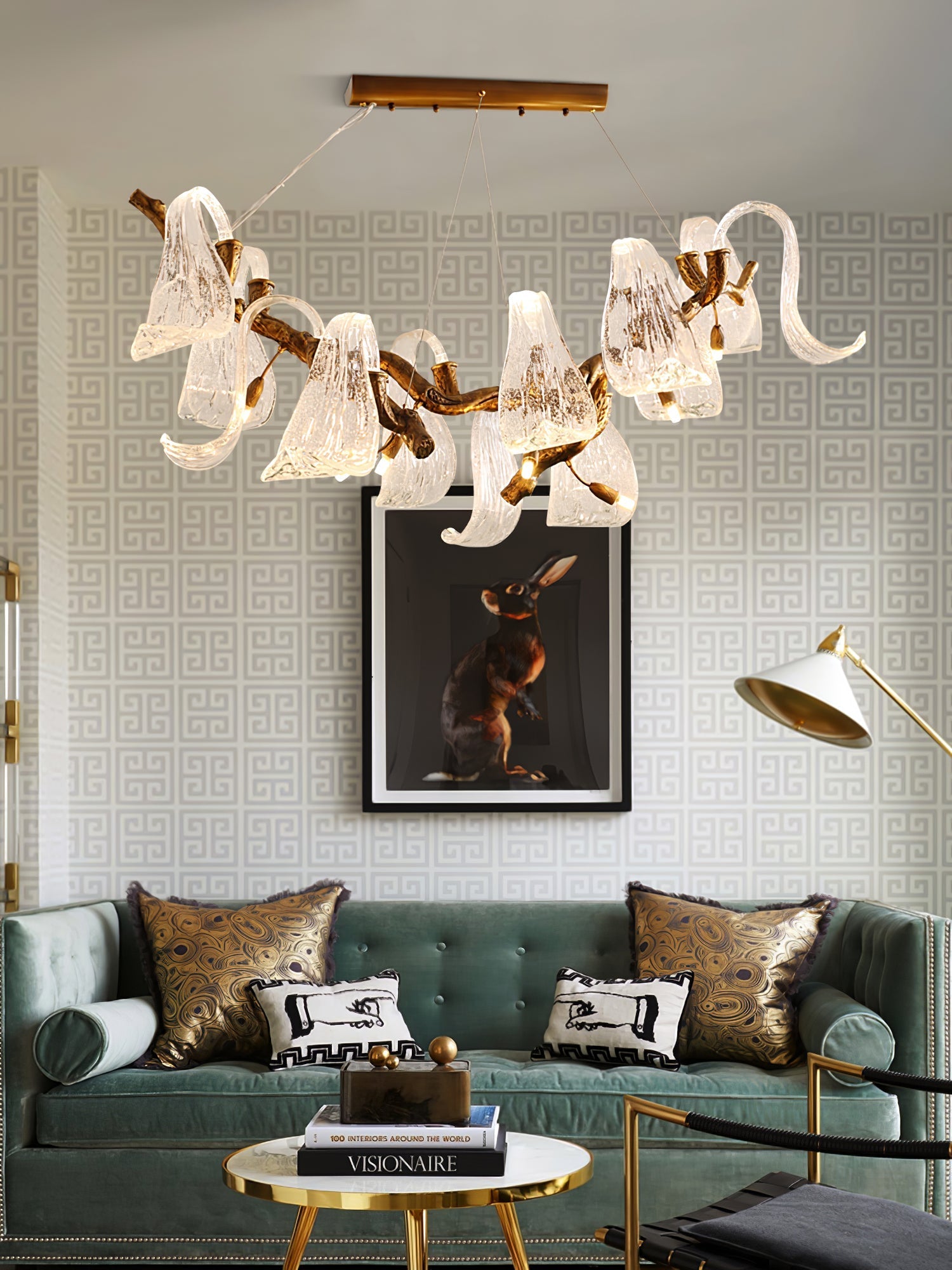 Icarus Wings Horizontal Chandelier - Nuvé