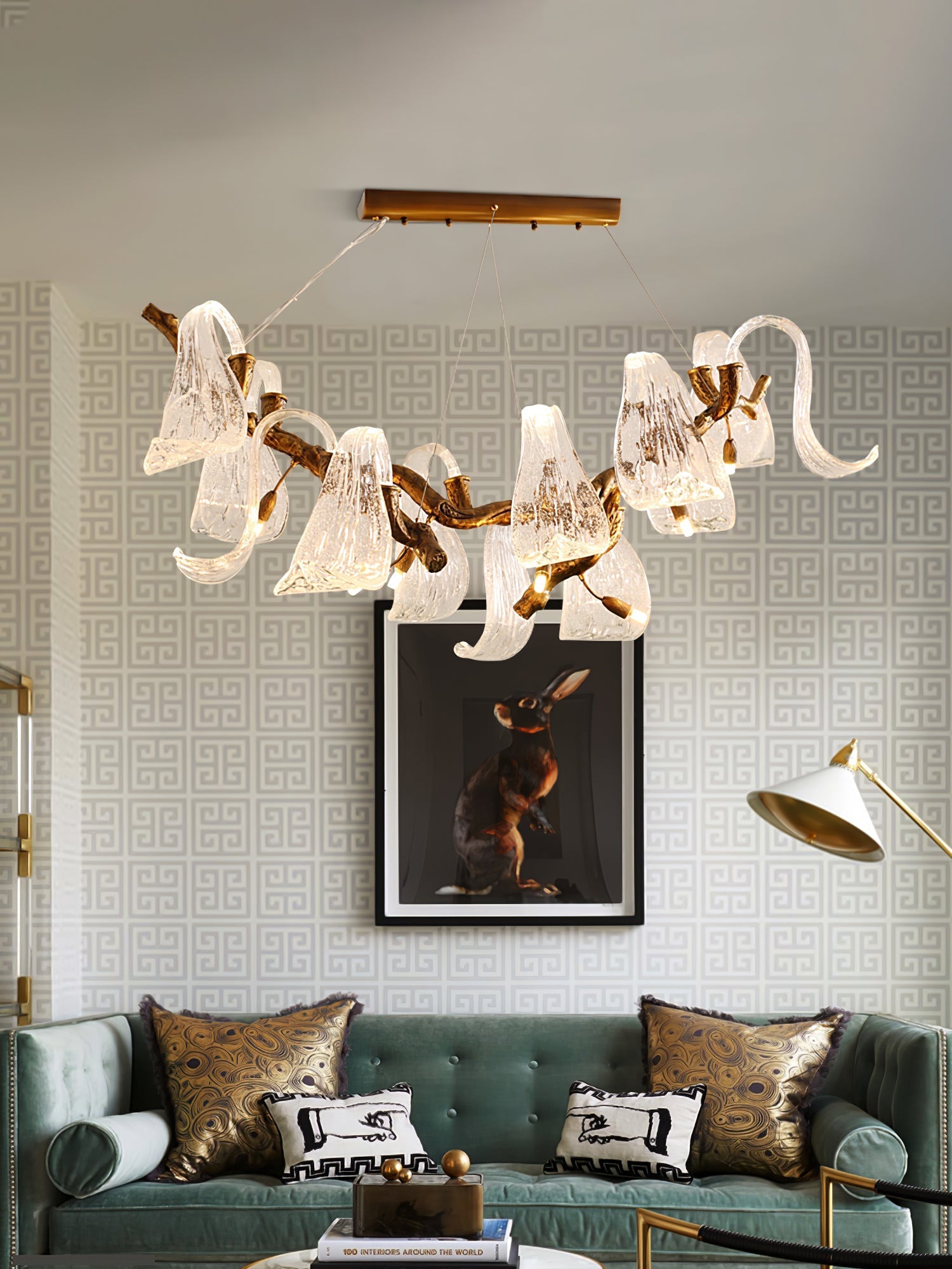 Icarus Wings Horizontal Chandelier - Nuvé