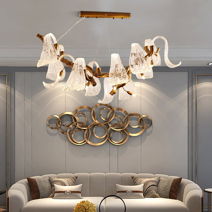 Icarus Wings Horizontal Chandelier - Nuvé