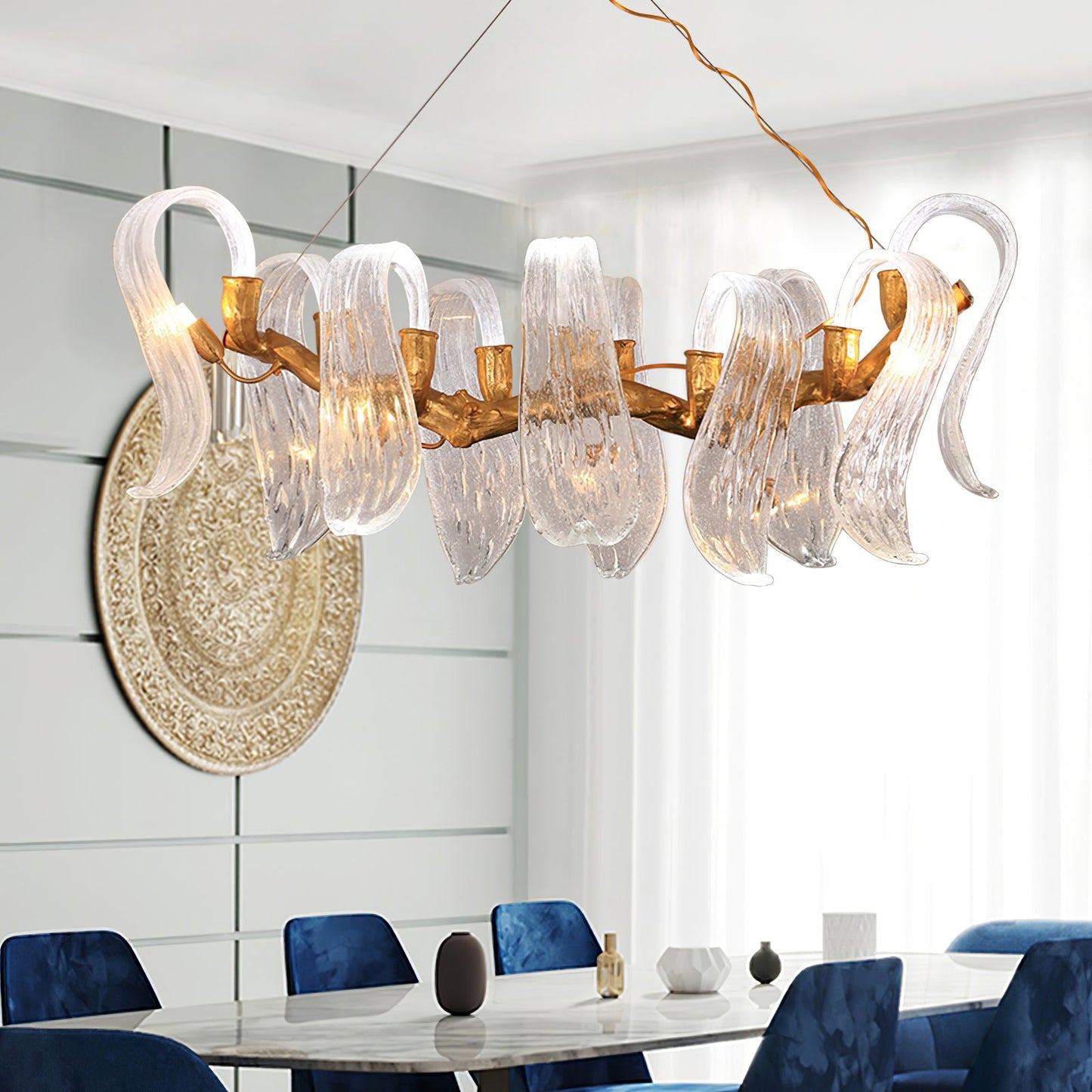 Icarus Wings Horizontal Chandelier - Nuvé