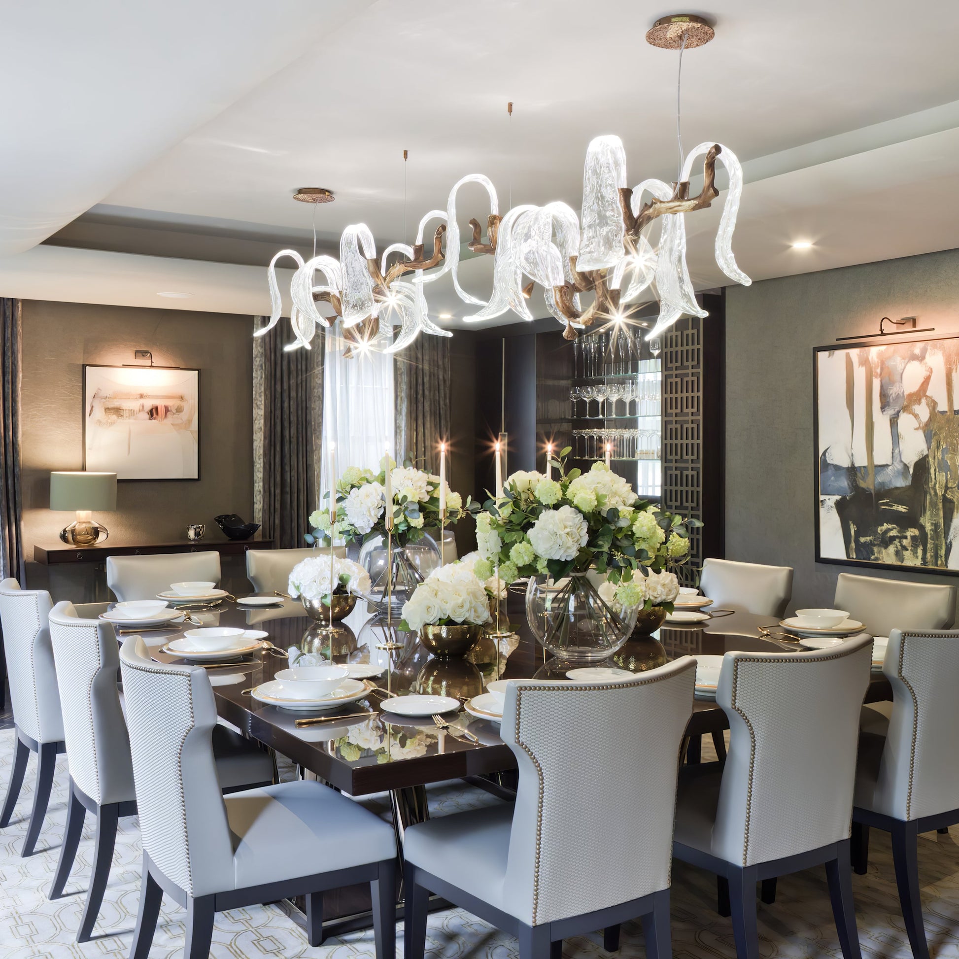 Icarus Wings Horizontal Chandelier - Nuvé